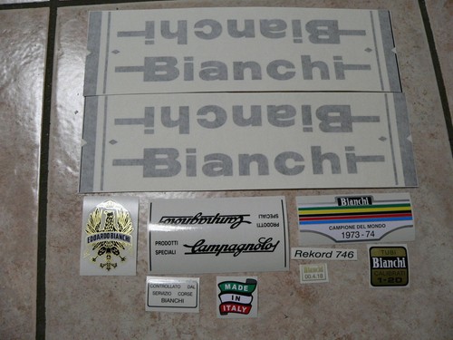 White bike vinyl - bike,